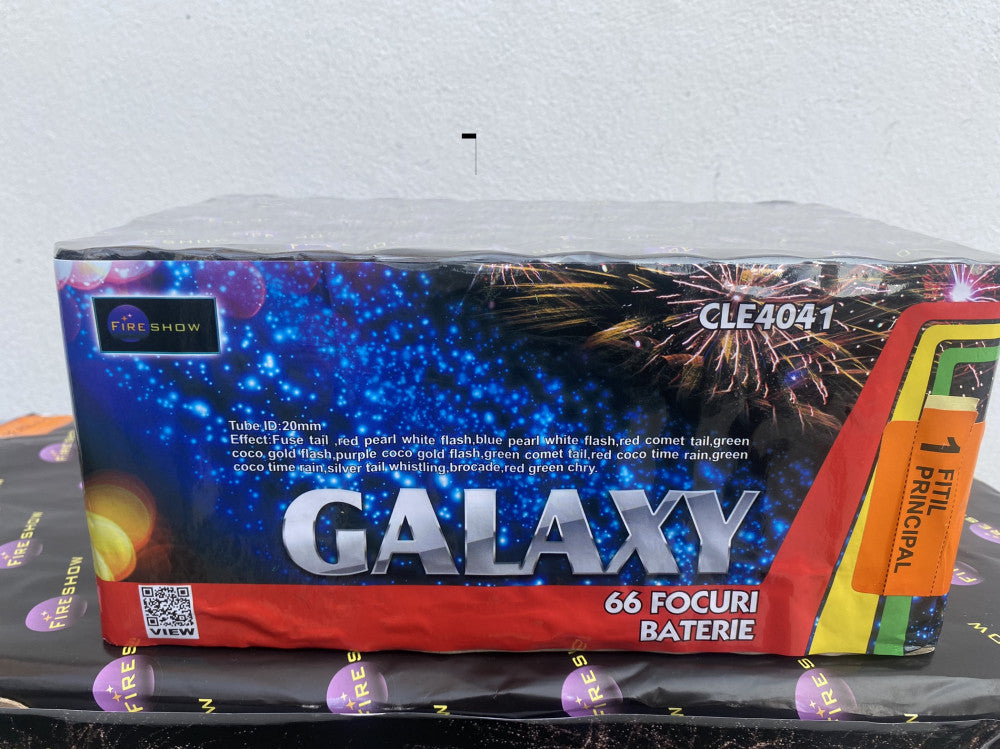 Baterie artificii 66 focuri Galaxy fireshow